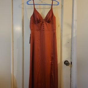 Terracotta Bridesmaid Dress